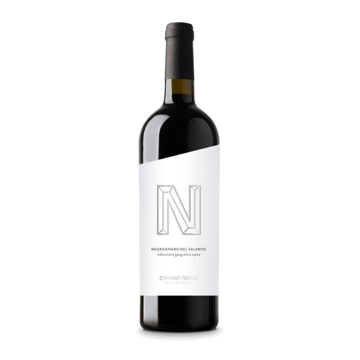 Vino Tinto Negroamaro Salento 750 ml · Fondo blanco
