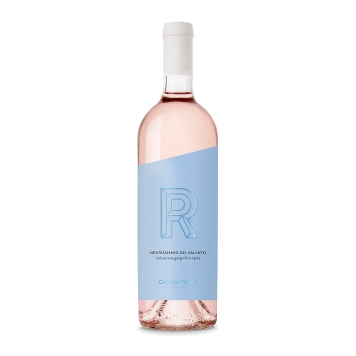 Vino Rosé Negroamaro Salento 750 ml · Fondo blanco