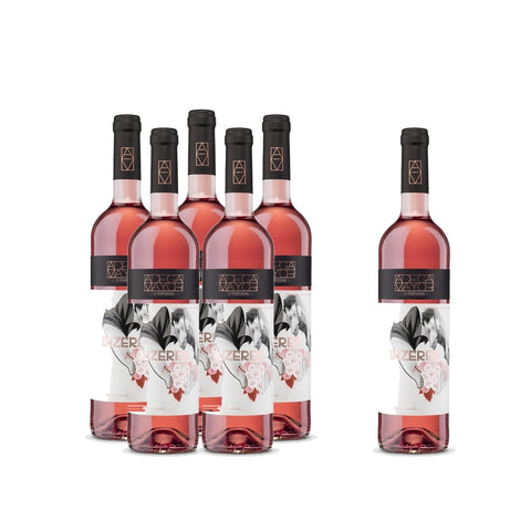 Vino Dizeres Rosé x6 - Pack · Fondo blanco