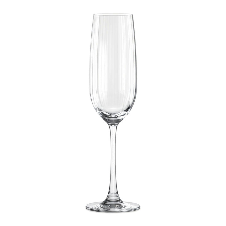 Set Copa Champagne Pulse 210 ml x 4 pzas. · Fondo blanco