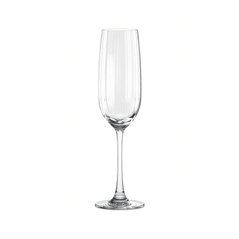 Set Copa Champagne Pulse 210 ml x 4 pzas. · Fondo blanco