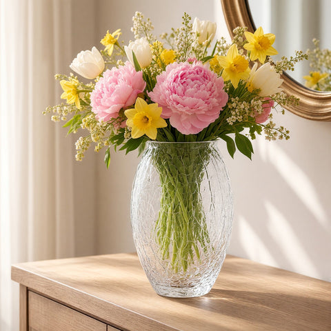 Florero Craquelé Grande 26 cm · Lifestyle