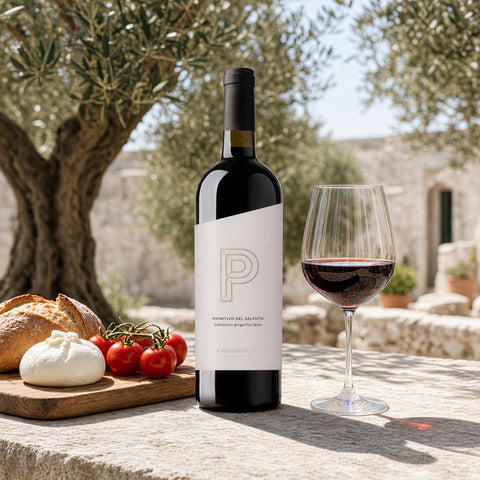 Vino Tinto Primitivo Rosso 750 ml · Lifestyle