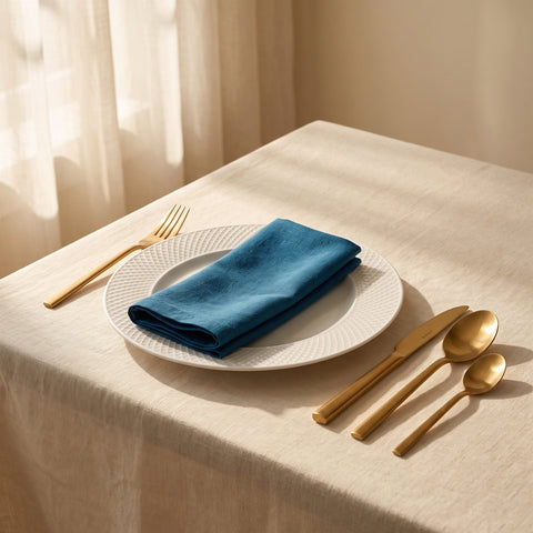 Set de Cubiertos Gold Satin (4 juegos) x 16 pzas. · Lifestyle