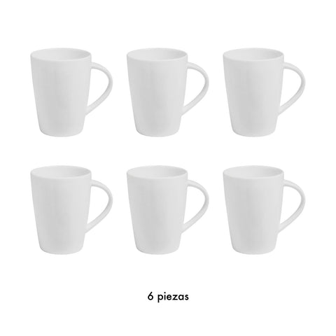 Set de 6 tazas Wish · Contenido de la caja