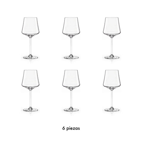 Set Copa Universal Allure 435 ml x 6 pzas. · Contenido de la caja