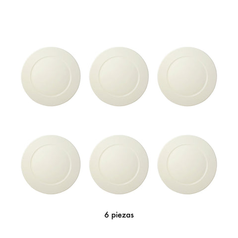 Set de 6 platos para postre (21 cm) Wish · Contenido de la caja
