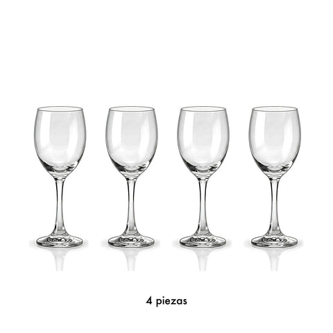 Set Copa Vino Duchess x 4 pzas. · Contenido de la caja