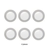 Set de Plato tendido 27 cm (Prominence) x 6 pzas. · Contenido de la caja