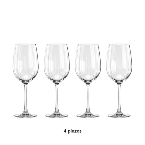 Set Copa Universal Pulse 425 ml x 4 pzas. · Contenido de la caja