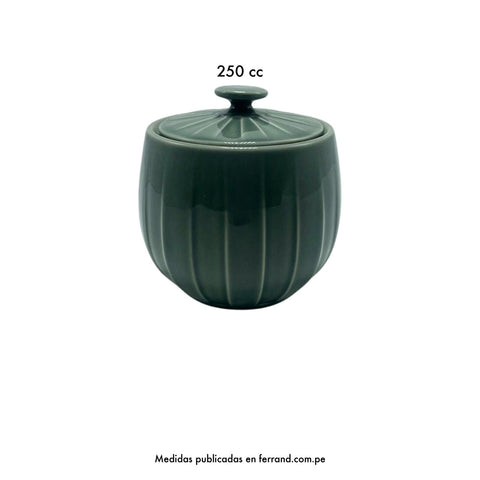 Azucarera 250 cc c/tapa · Medidas