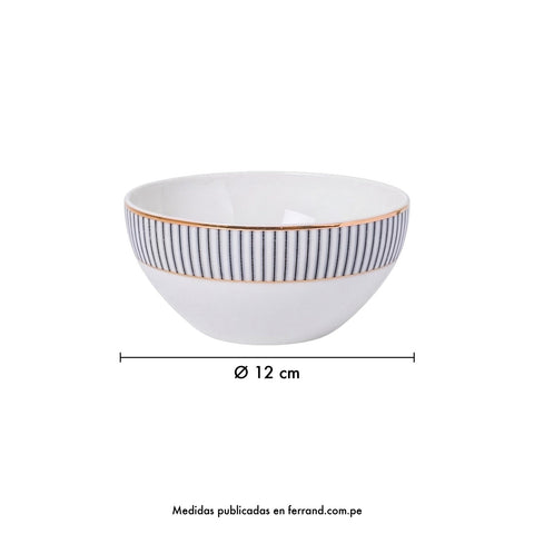 Bowl 12 cm (Prominence) x 6 pzas. · Medidas