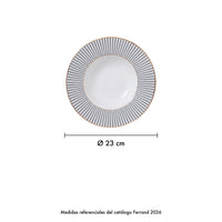 Set de Plato hondo 23 cm (Prominence) x 6 pzas. · Medidas