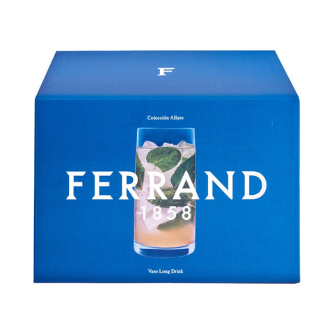 Set Vaso Long Drink Allure 430 ml x 6 pzas. · Empaque Ferrand