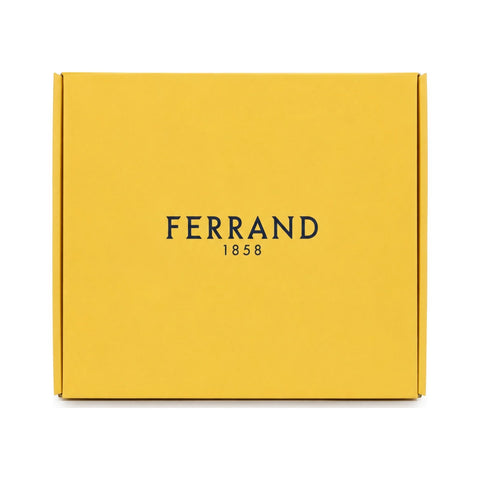 Box Ferrand: 2 copas Vinum Special + Vino Blanco Dizeres · Empaque Ferrand