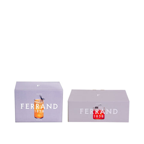 Pack Pulse (6 vasos Long Drink + 6 vasos Rock) · Empaque Ferrand