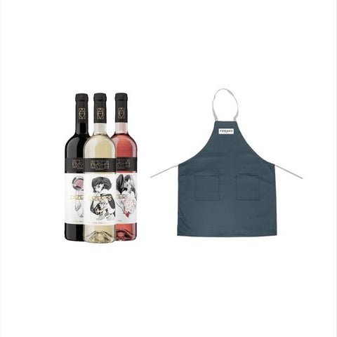 Pack Vinos Dizeres + Mandil de regalo