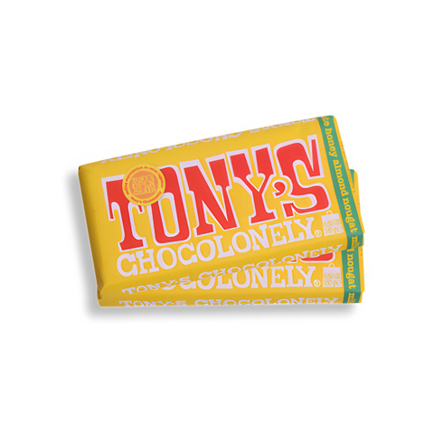 Chocolate con turrón de almendras y miel Tony’s de 180 g