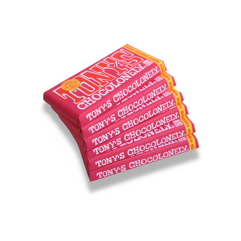 Chocolate de leche con trozos de caramelo y galleta Tony’s de 180 g