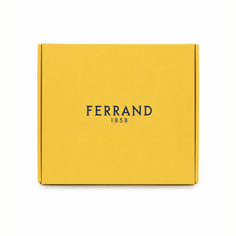 Box Ferrand: 2 copas Sommelier Classic (cristal) + Vino Tinto Primitivo