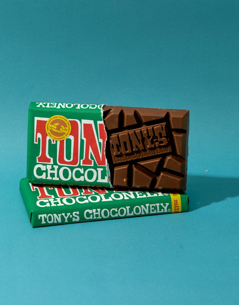 3 barras de chocolates con Avellanas Tony’s