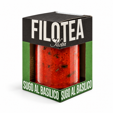 Salsa de Tomate con Albahaca Filotea 280 g