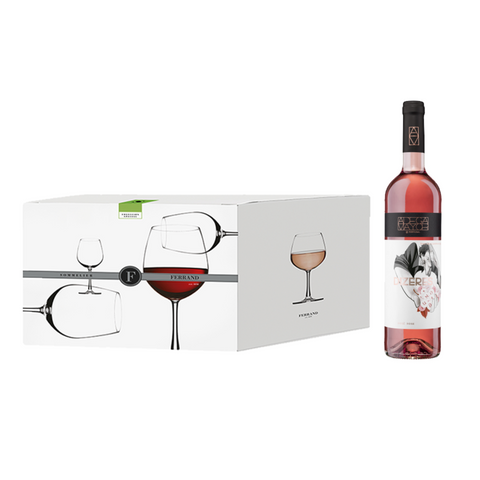 Pack Copa Sommelier Special x6 Pzas + Vino Rose Dizeres de 750ml