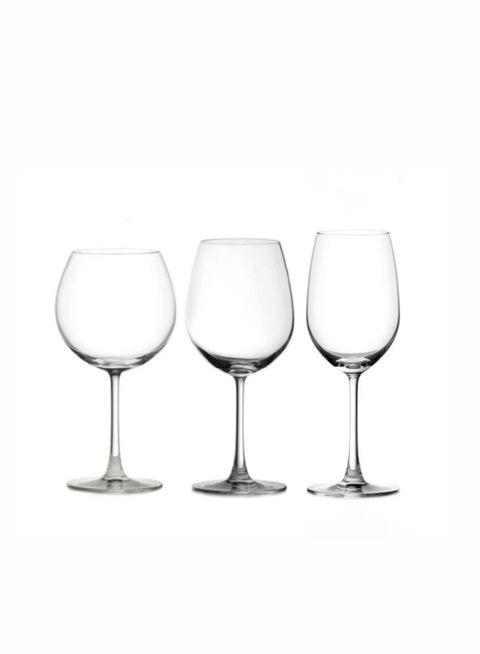 Set de copas para vino blanco,rosé&tinto (16 piezas)