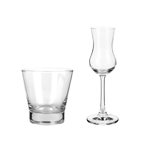 Pack Pisco (Set Copas x 6 pzas. + Set Vasos Pisco x 6 pzas.)