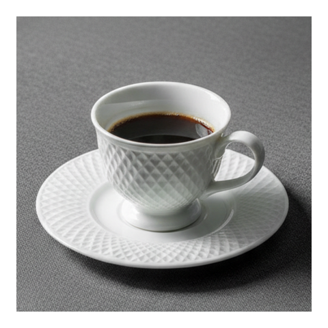 Set de Taza café expresso 6 oz c/ platito (Eclat) x 12 pzas.
