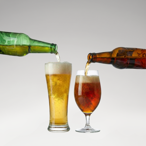 Pack Cerveza: 6 vasos Pilsner + 6 copas Goblet