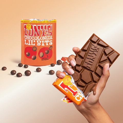 Pack: Lil’ Bits + Chocolate de leche con caramelo y sal marina