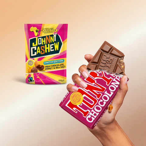 Pack: Cashew + Chocolate de leche con trozos de caramelo y galleta