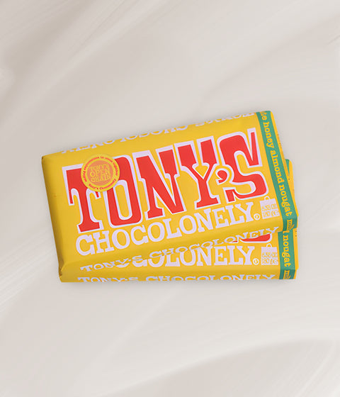 Chocolate con turrón de almendras y miel Tony’s de 180 g