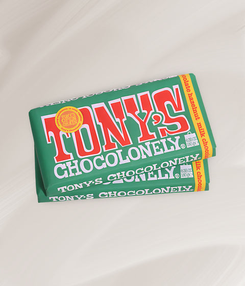 Chocolate de leche con avellanas Tony’s de 180 g
