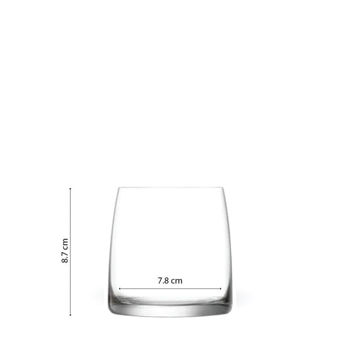 Set Vaso Rock Allure 395 ml x 6 pzas.
