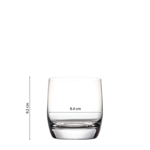 Set Vaso Rock Classic (Cristal) x 6 pzas.