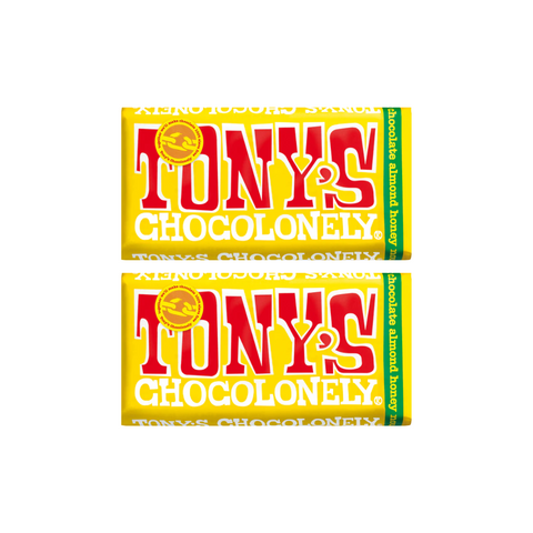 Chocolate con turrón de almendras y miel Tony’s de 180 g