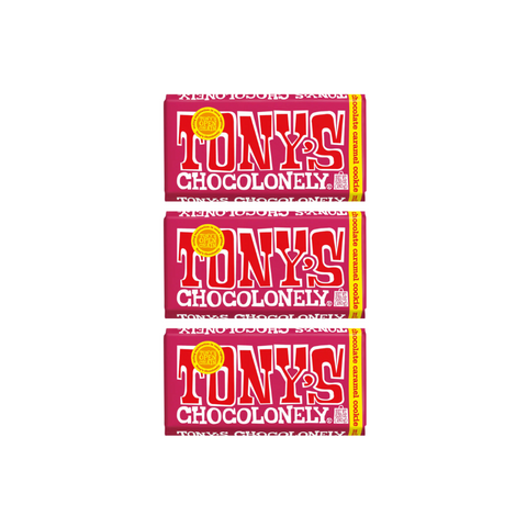 Chocolate de leche con trozos de caramelo y galleta Tony’s de 180 g